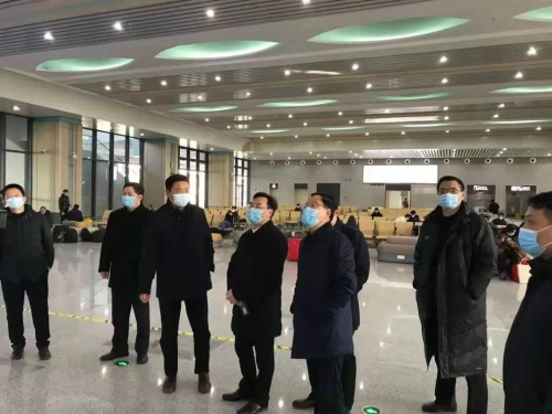 省铁路办总工程师冯兆祥率队来盐督查2020年盐城交通运输重点工作完成